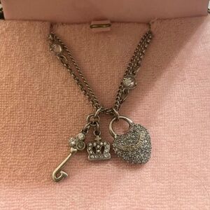 Juicy Couture Key to my Heart Necklace